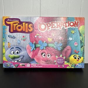 Trolls Movie Operation Board Game Dreamworks Hasbro. 100% complete- tested WORKS